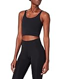 Nike CV0576 The Yoga Luxe Crop Tank Vest Women's Black/(dk Smoke Grey) S